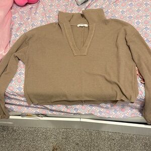 Women's Tan Sweater
